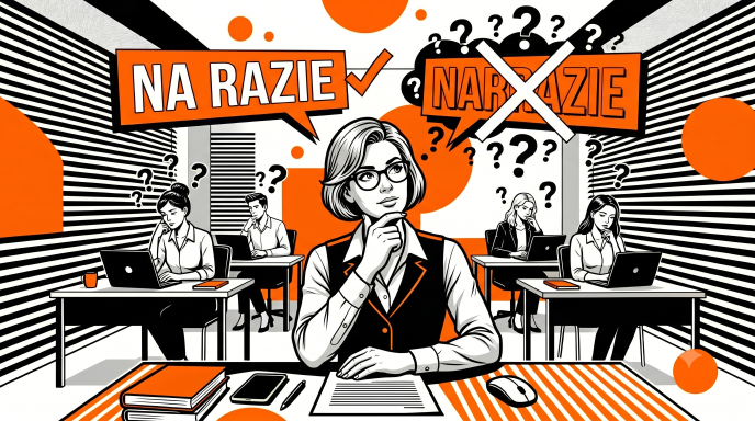 narazie czy na razie