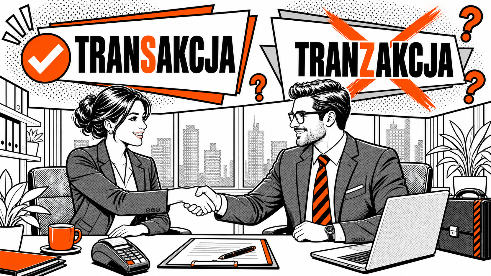 transakcja czy tranzakcja